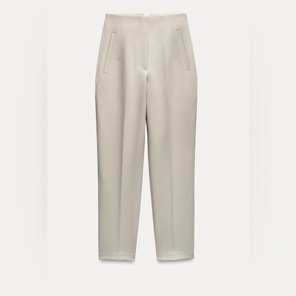 Zara High Waisted Work Pants - Picture 1 of 2